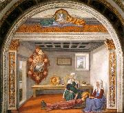 GHIRLANDAIO, Domenico Announcement of Death to St Fina sdg china oil painting reproduction